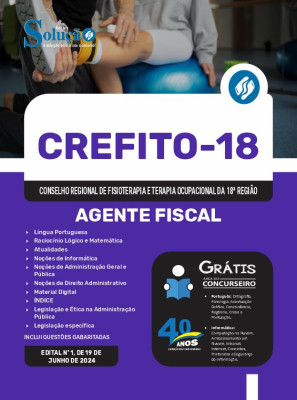 Apostila CREFITO-18  - Agente Fiscal - Imagem 3