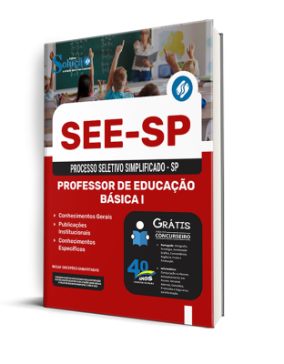Apostila Processo Seletivo Simplificado SEE-SP  - Professor de Educação Básica I - Imagem 1