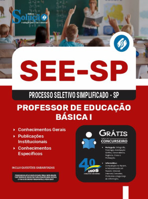 Apostila Processo Seletivo Simplificado SEE-SP  - Professor de Educação Básica I - Imagem 2