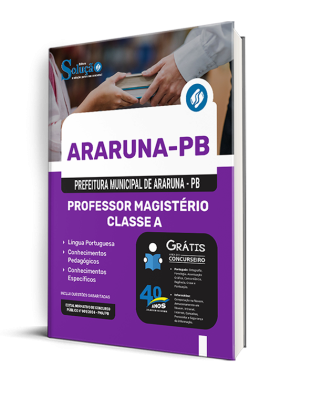 Apostila Prefeitura de Araruna - PB  - Professor Magistério Classe A - Imagem 2