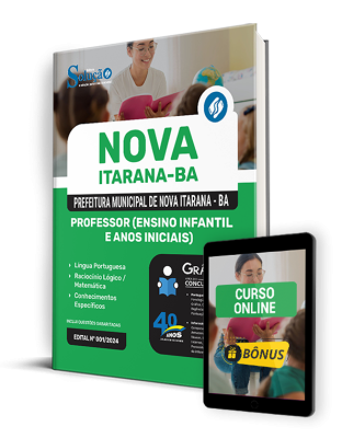 Apostila Prefeitura de Nova Itarana - BA  - Professor (Ensino Infantil e Anos Iniciais) - Imagem 1