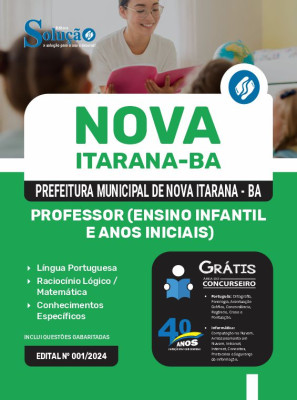 Apostila Prefeitura de Nova Itarana - BA  - Professor (Ensino Infantil e Anos Iniciais) - Imagem 3