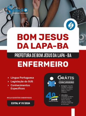Apostila Prefeitura de Bom Jesus da Lapa - BA  - Enfermeiro - Imagem 3