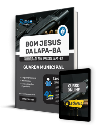 Capa Apostila Prefeitura de Bom Jesus da Lapa - BA  - Guarda Municipal