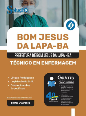 Apostila Prefeitura de Bom Jesus da Lapa - BA  - Técnico em Enfermagem - Imagem 3