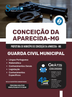 Apostila Prefeitura de Conceição da Aparecida - MG  - Guarda Civil Municipal - Imagem 3