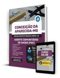 Capa Apostila Prefeitura de Conceição da Aparecida - MG  - Agente Comunitário de Saúde (PSF)
