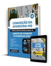 Capa Apostila Prefeitura de Conceição da Aparecida - MG  - Agente de Combate às Endemias (PSF)
