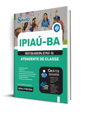 Apostila Prefeitura de Ipiaú - BA  - Atendente de Classe - Imagem 2