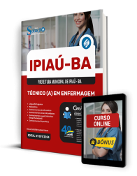 Capa Apostila Prefeitura de Ipiaú - BA  - Técnico(a) em Enfermagem 