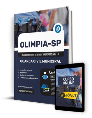 Apostila Prefeitura de Olímpia - SP  - Guarda Civil Municipal - Imagem 1