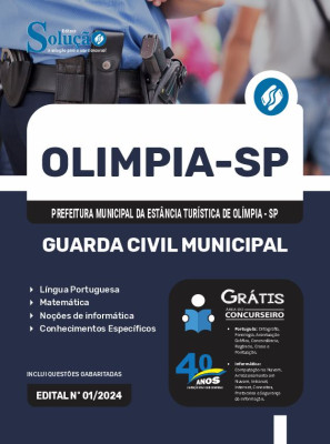 Apostila Prefeitura de Olímpia - SP  - Guarda Civil Municipal - Imagem 3