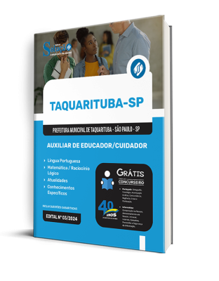 Apostila Prefeitura de Taquarituba - SP  - Auxiliar de Educador/Cuidador - Imagem 2