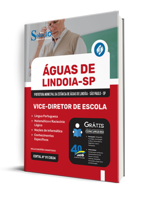 Apostila Prefeitura da Estância de Águas De Lindóia - SP  Vice-Diretor de Escola  - Imagem 2