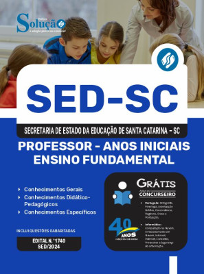 Apostila SED SC  - Professor - Anos Iniciais Ensino Fundamental - Imagem 3