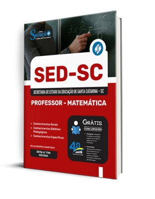 Apostila SED-SC  - Professor - Matemática - Imagem 2