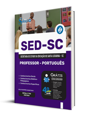 Apostila SED-SC  - Professor - Português - Imagem 2