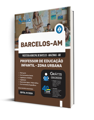 Apostila Prefeitura de Barcelos - AM  - Professor de Educação Infantil - Zona Urbana - Imagem 2