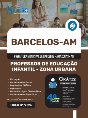 Apostila Prefeitura de Barcelos - AM  - Professor de Educação Infantil - Zona Urbana - Imagem 3