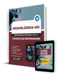 Capa Apostila Prefeitura de Mozarlândia - GO  - Técnico de Enfermagem