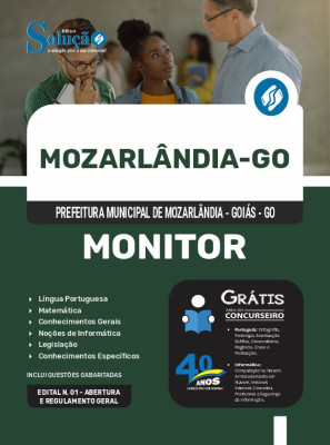 Apostila Prefeitura de Mozarlândia - GO  - Monitor - Imagem 3