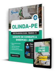Capa Apostila Prefeitura de Olinda - PE  - Agente de Combate a Endemias – ACE