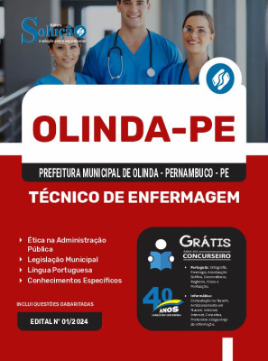 Apostila Prefeitura de Olinda - PE  - Técnico de Enfermagem - Imagem 3