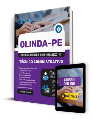 Apostila Prefeitura de Olinda - PE  - Técnico Administrativo - Imagem 1