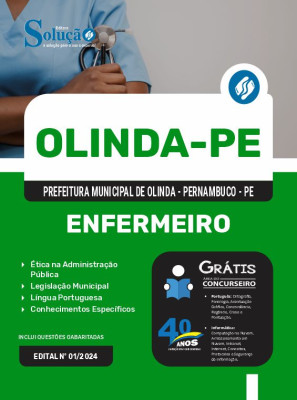 Apostila Prefeitura de Olinda - PE  - Enfermeiro - Imagem 3