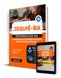 Capa Apostila Prefeitura de Jequié - BA  - Profissional de Apoio Escolar da Educação Especial