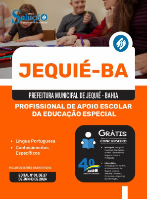 Apostila Prefeitura de Jequié - BA  - Profissional de Apoio Escolar da Educação Especial - Imagem 3