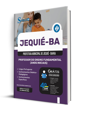 Apostila Prefeitura de Jequié - BA  - Professor do Ensino Fundamental (Anos Iniciais) - Imagem 2