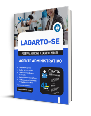 Apostila Prefeitura de Lagarto - SE  - Agente Administrativo - Imagem 2