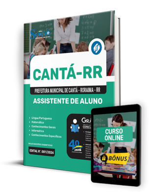 Apostila Prefeitura de Cantá - RR  - Assistente de Aluno - Imagem 1