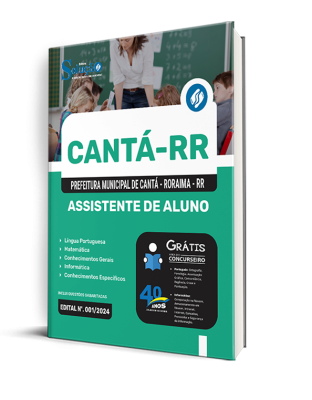 Apostila Prefeitura de Cantá - RR  - Assistente de Aluno - Imagem 2