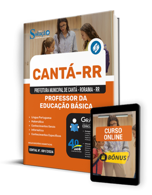 Apostila Prefeitura de Cantá - RR  - Professor da Educação Básica - Imagem 1
