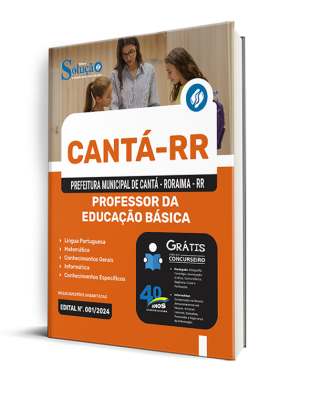 Apostila Prefeitura de Cantá - RR  - Professor da Educação Básica - Imagem 2