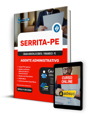Apostila Câmara de Serrita - PE  - Agente Administrativo - Imagem 1