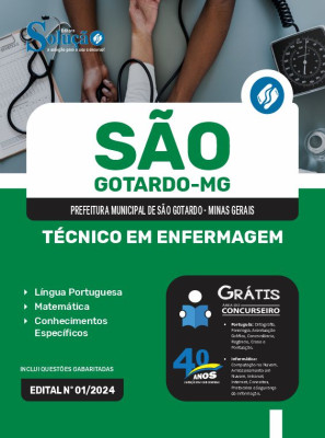 Apostila Prefeitura de São Gotardo - MG  - Técnico em Enfermagem - Imagem 3