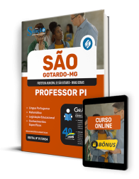 Capa Apostila Prefeitura de São Gotardo - MG  - Professor PI