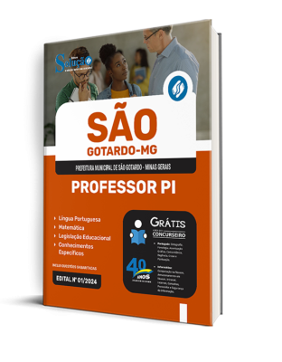 Apostila Prefeitura de São Gotardo - MG  - Professor PI - Imagem 2