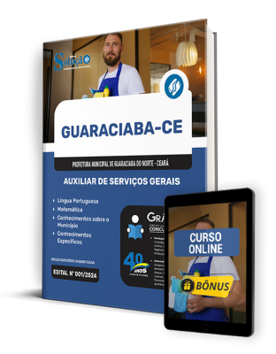 Apostila Prefeitura de Guaraciaba do Norte - CE  - Auxiliar de Serviços Gerais - Imagem 1