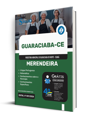 Apostila Prefeitura de Guaraciaba do Norte - CE  - Merendeira - Imagem 2