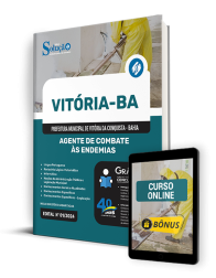 Capa Apostila Prefeitura de Vitória da Conquista - BA  - Agente de Combate às Endemias
