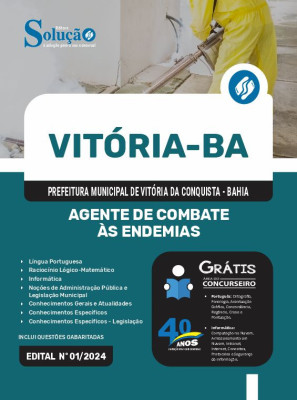 Apostila Prefeitura de Vitória da Conquista - BA em PDF  - Agente de Combate às Endemias - Imagem 1