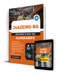 Capa Apostila Câmara de Juazeiro - BA  - Almoxarife