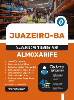 Apostila Câmara de Juazeiro - BA  - Almoxarife - Imagem 3