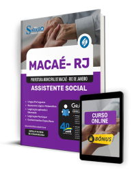 Capa Apostila Prefeitura de Macaé - RJ  - Assistente Social