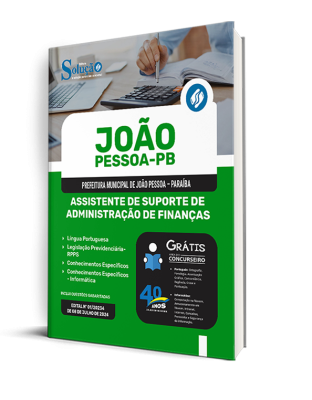 Apostila Prefeitura de João Pessoa - PB  - Assistente de Suporte de Administração de Finanças - Imagem 2