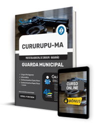 Capa Apostila Prefeitura de Cururupu - MA  - Guarda Municipal